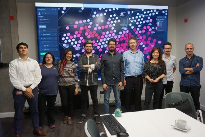 Investigadores del Instituto de Data Science UDD, INRIA Chile, Metro de Santiago, Secretaría de Transporte, CEDEUS.