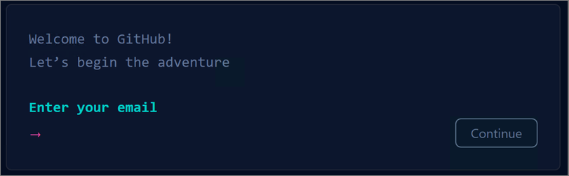 Formulario de registro — email